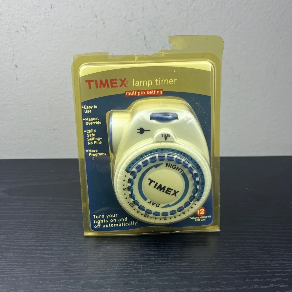 Timex Multiple Setting Lamp‎ & Appliance Timer New Sealed In Package Plug In